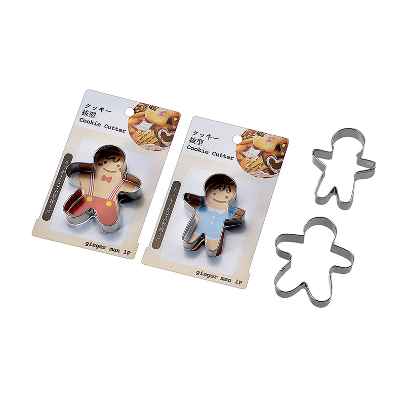 ヤマニ物産WEBカタログ / クッキー抜型1P（ジンジャーマン)