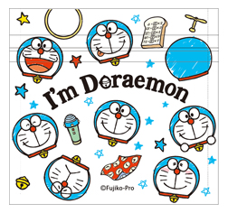 ｼﾞｯﾊﾟｰﾊﾞｯｸﾞSｻｲｽﾞ　I'm Doraemon　6枚入
