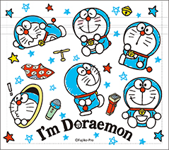 ｼﾞｯﾊﾟｰﾊﾞｯｸﾞMｻｲｽﾞ　I'm Doraemon　4枚入