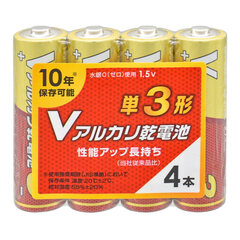 Vｱﾙｶﾘ単3 S4P(ｼｭﾘﾝｸ) LR6VS4P