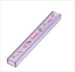 ｸﾚﾖﾝしんちゃん 透明箸箱 16.5cm ﾁｮｺﾋﾞ
