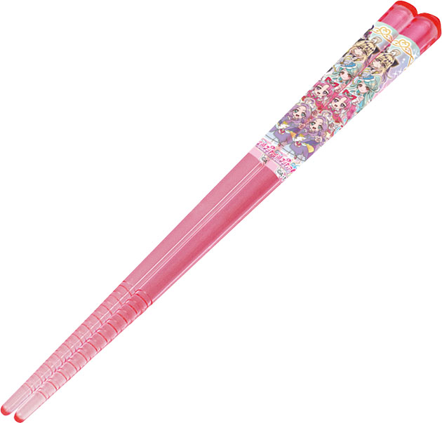 名探偵プリキュア！ 透明すべり止箸16.5cm