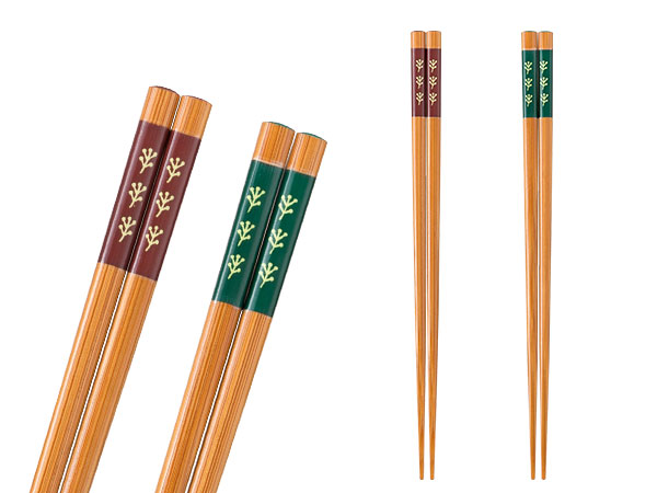 竹箸　南天　 22.5cm