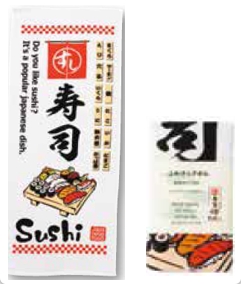 ふわさらﾌｪｲｽﾀｵﾙ日本のいいもの 寿司